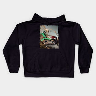 ROCK LEE VS GAARA MERCH VTG Kids Hoodie